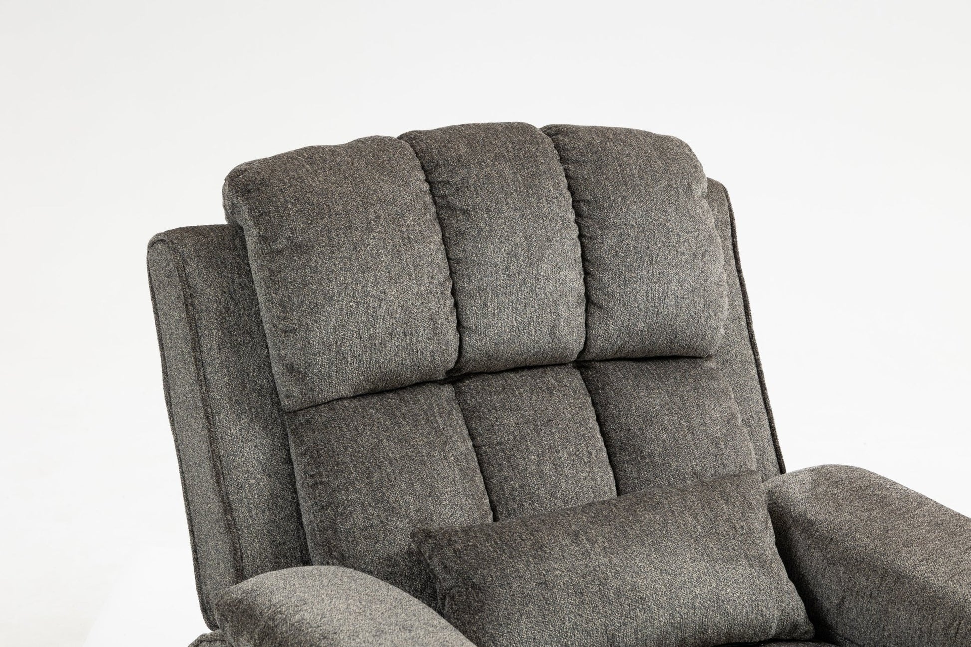 Oversized single person functional elderly chair sofa, side cup holder and storage box (extended footboard) - 1st Choice Furniture Direct