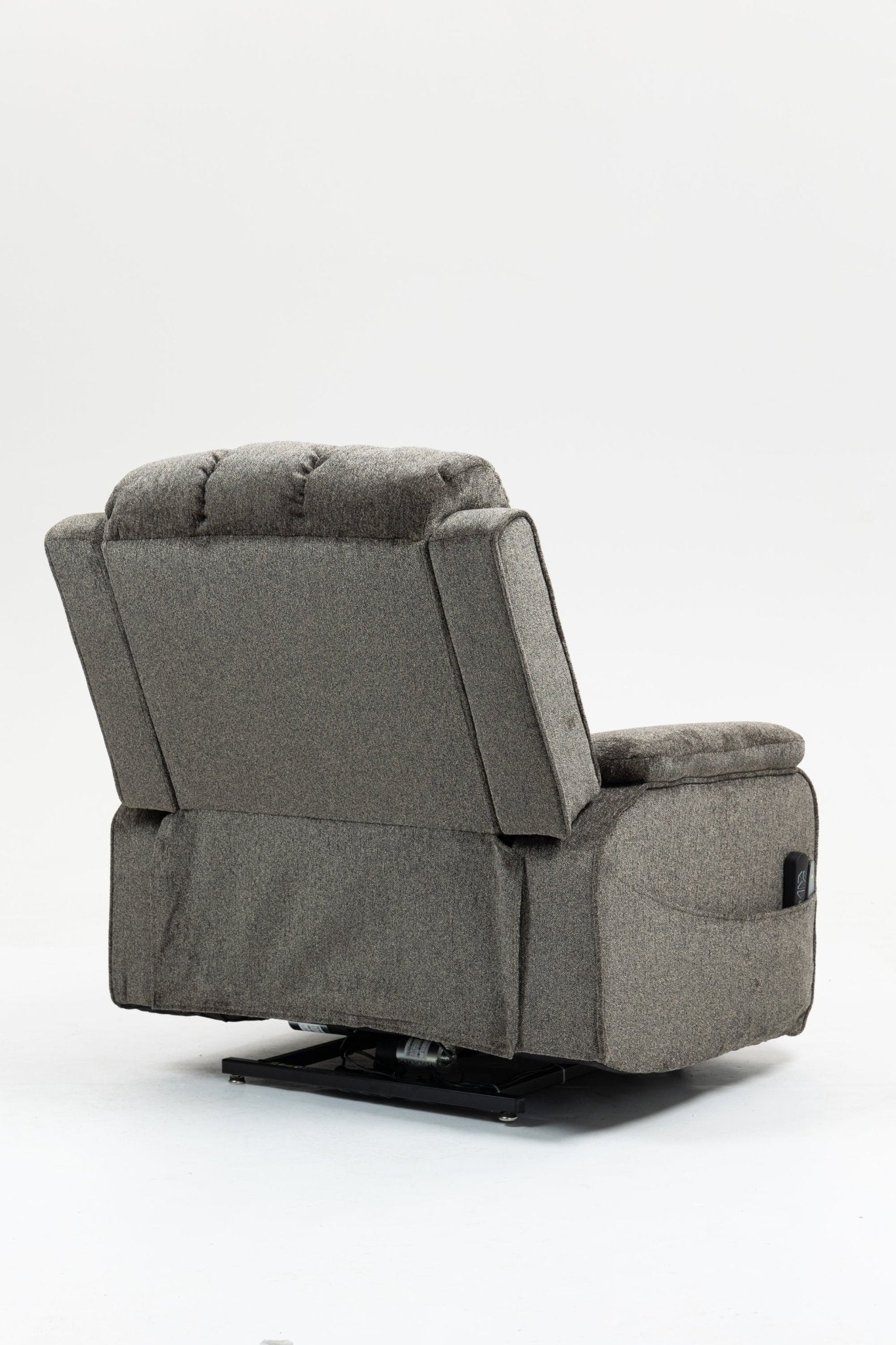 Oversized single person functional elderly chair sofa, side cup holder and storage box (extended footboard) - 1st Choice Furniture Direct