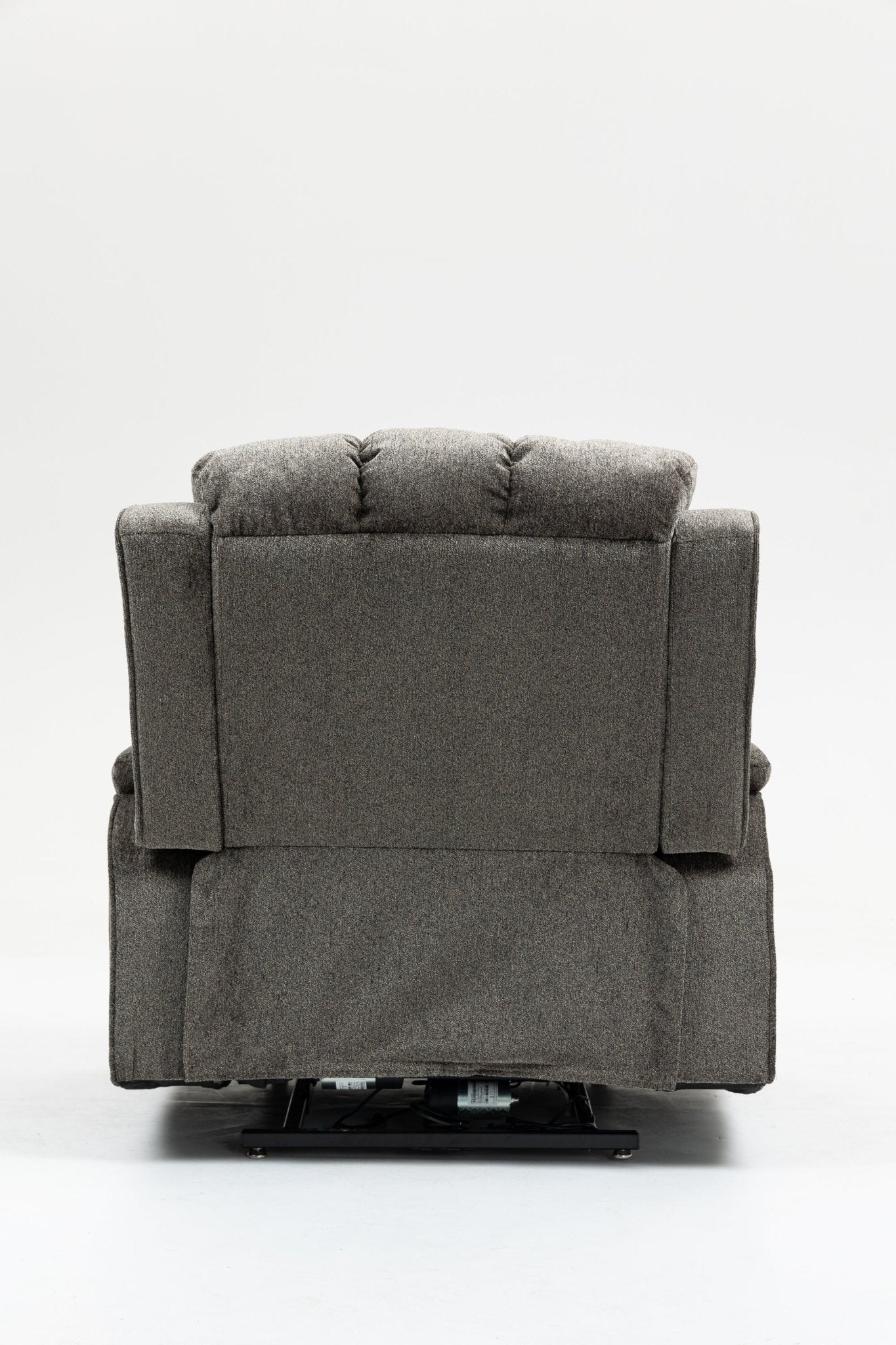 Oversized single person functional elderly chair sofa, side cup holder and storage box (extended footboard) - 1st Choice Furniture Direct