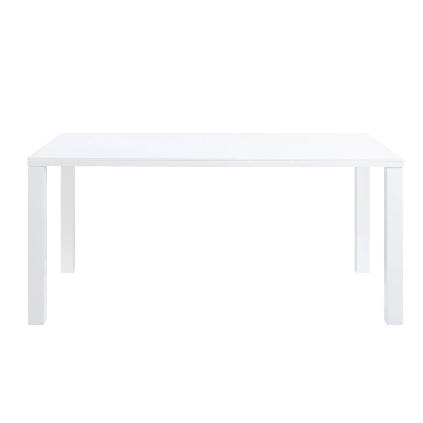 Pagan White High Gloss Finish Dining Table - 1st Choice Furniture Direct
