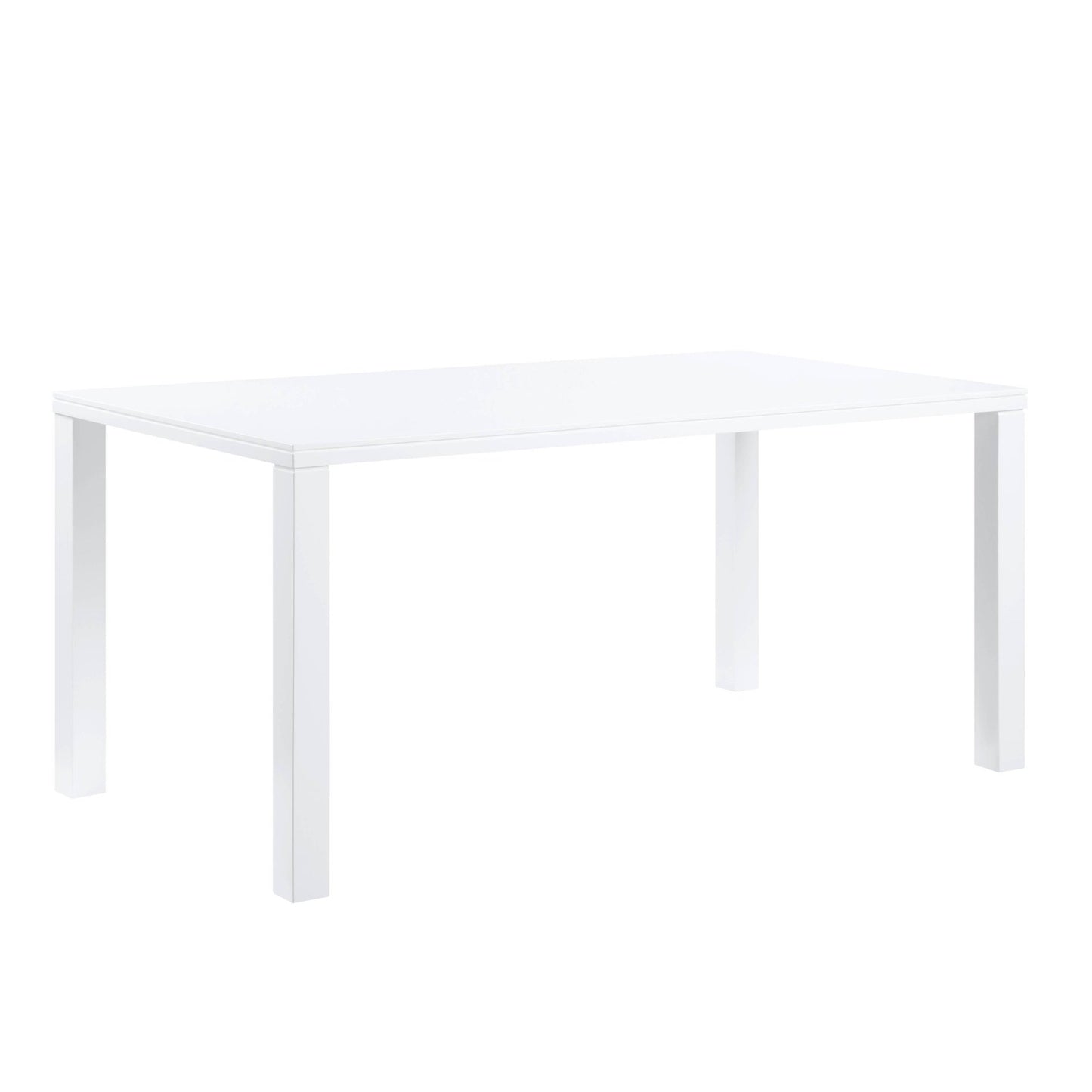 Pagan White High Gloss Finish Dining Table - 1st Choice Furniture Direct