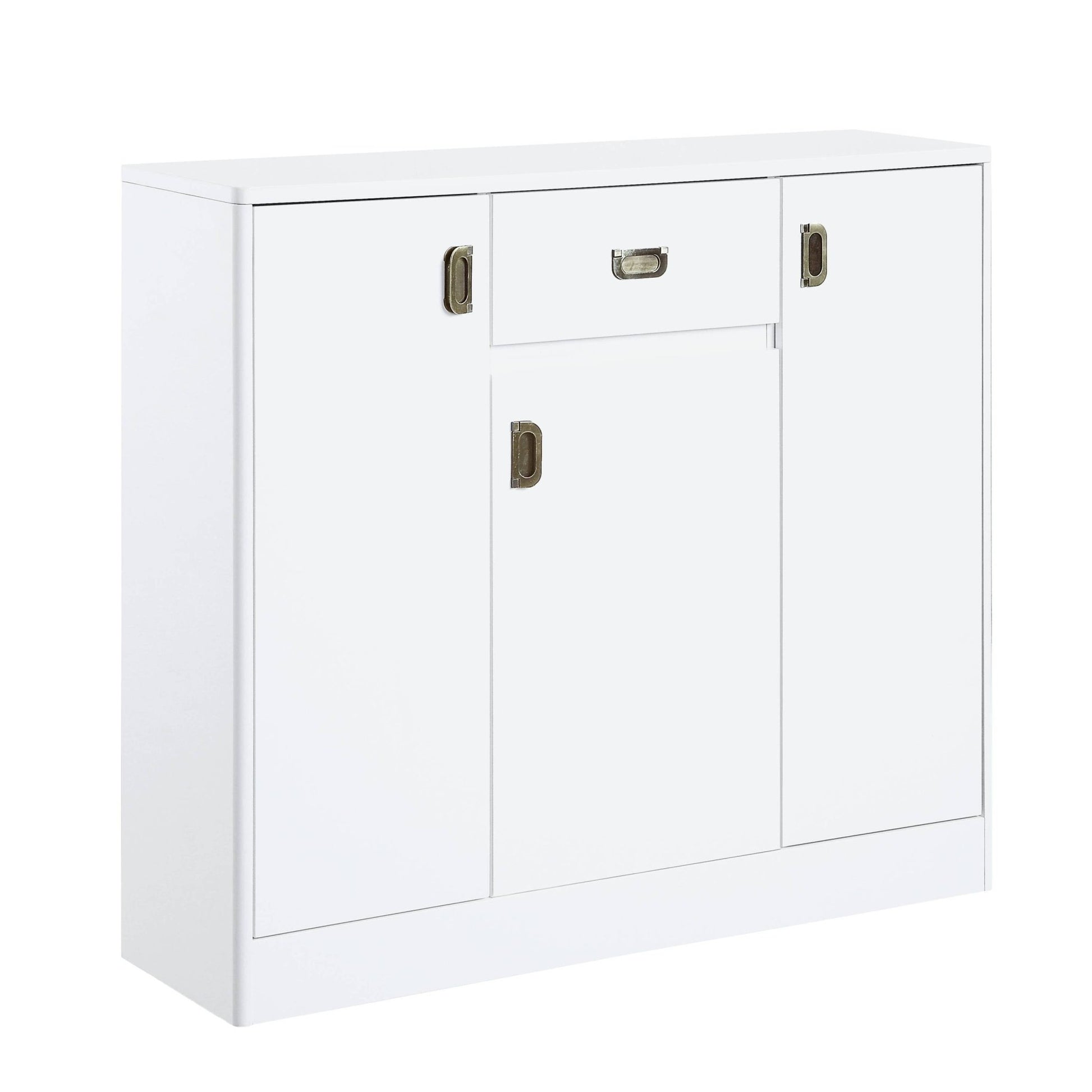 Pagan White High Gloss Finish Server - 1st Choice Furniture Direct