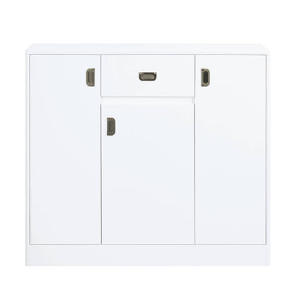 Pagan White High Gloss Finish Server - 1st Choice Furniture Direct