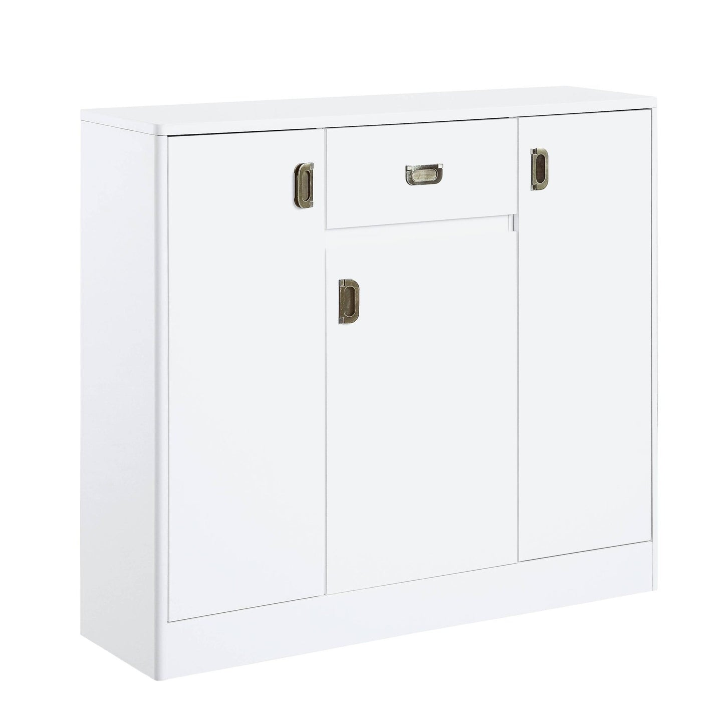 Pagan White High Gloss Finish Server - 1st Choice Furniture Direct