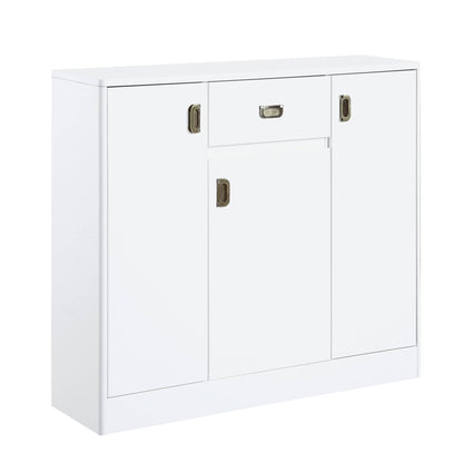 Pagan White High Gloss Finish Server - 1st Choice Furniture Direct