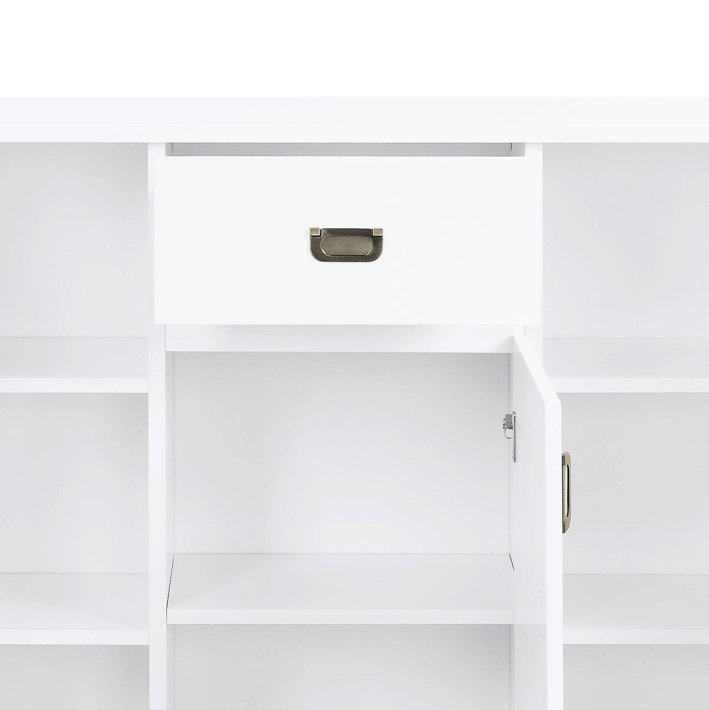 Pagan White High Gloss Finish Server - 1st Choice Furniture Direct