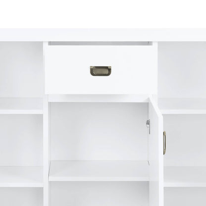 Pagan White High Gloss Finish Server - 1st Choice Furniture Direct