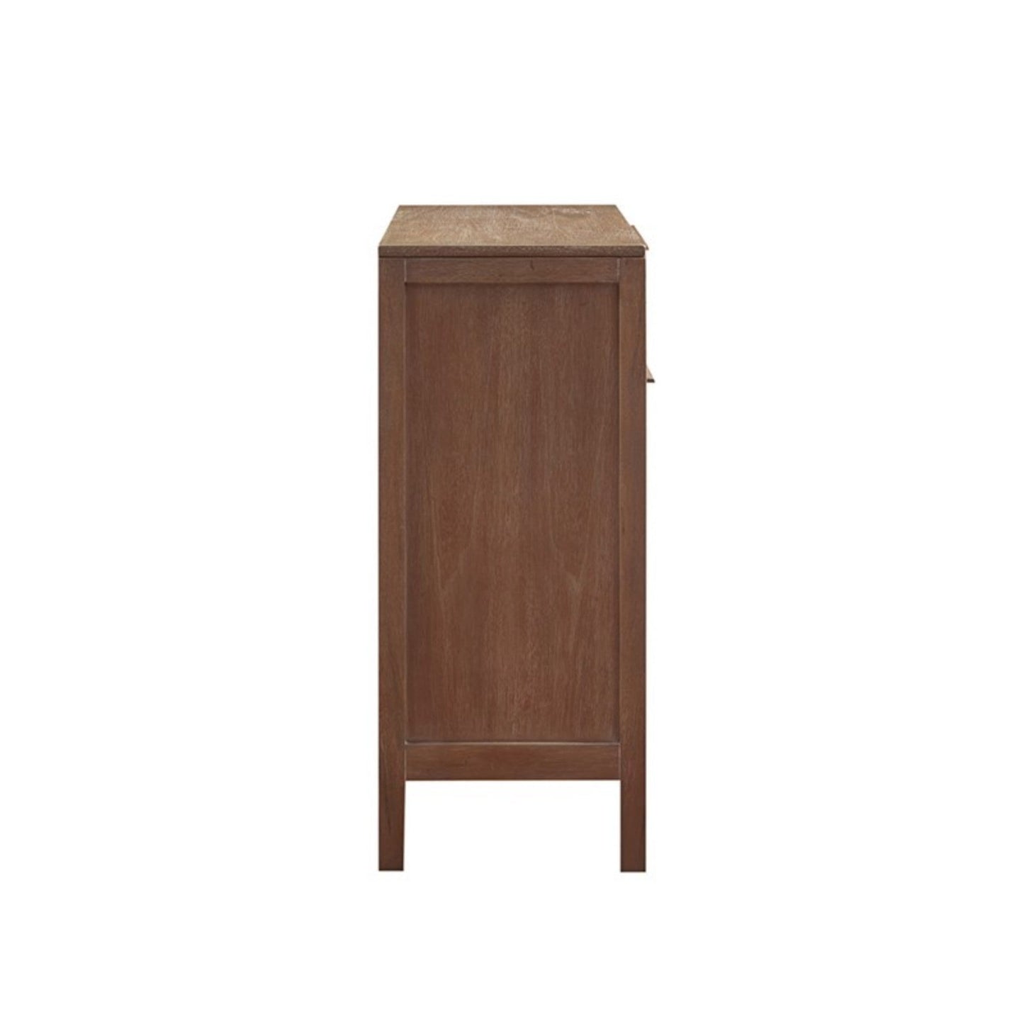 Palisades 2 Door Woven Accent Chest with Cane Webbing and Reclaimed Wood Finish - 1st Choice Furniture Direct