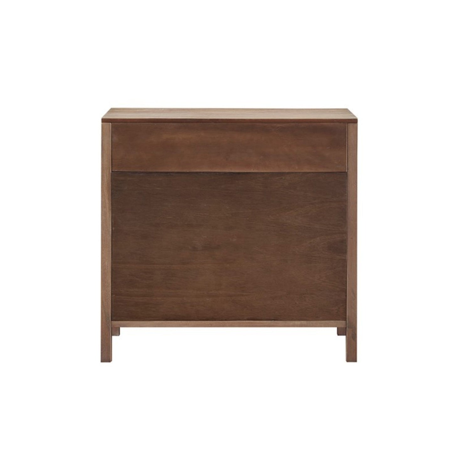 Palisades 2 Door Woven Accent Chest with Cane Webbing and Reclaimed Wood Finish - 1st Choice Furniture Direct