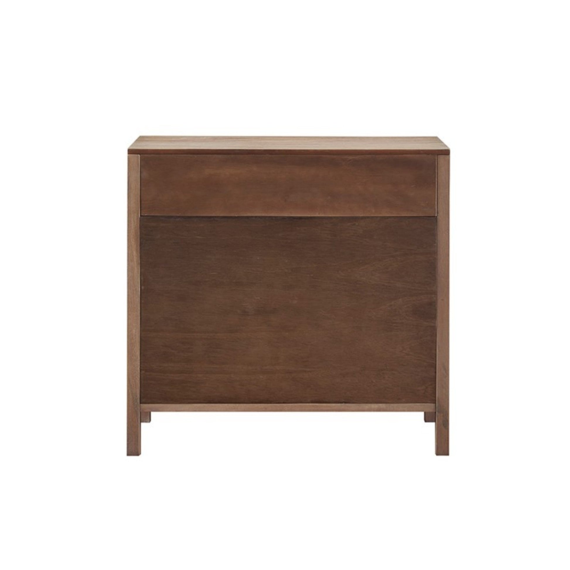 Palisades 2 Door Woven Accent Chest with Cane Webbing and Reclaimed Wood Finish - 1st Choice Furniture Direct