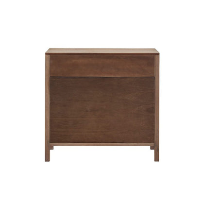 Palisades 2 Door Woven Accent Chest with Cane Webbing and Reclaimed Wood Finish - 1st Choice Furniture Direct