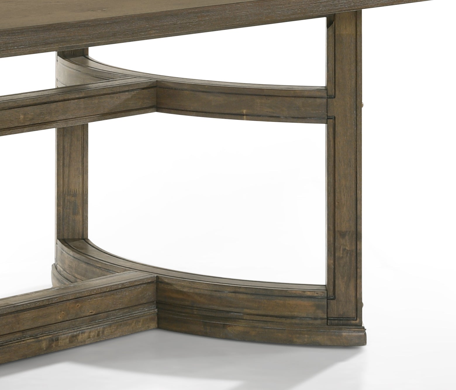 Parfield Weathered Oak Finish 7PCs Dining Room Set - 1st Choice Furniture Direct