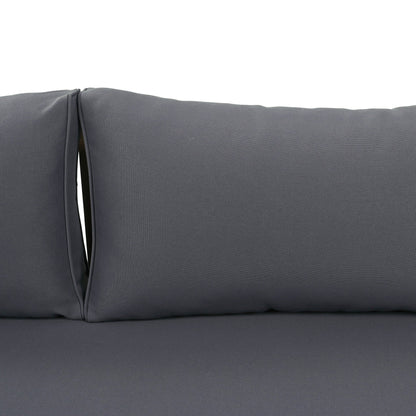 PATIO FURNITRE SETS : CLAREMONT 3 SEATER DAYBED + ACACIA WOOD TABLE - 1st Choice Furniture Direct