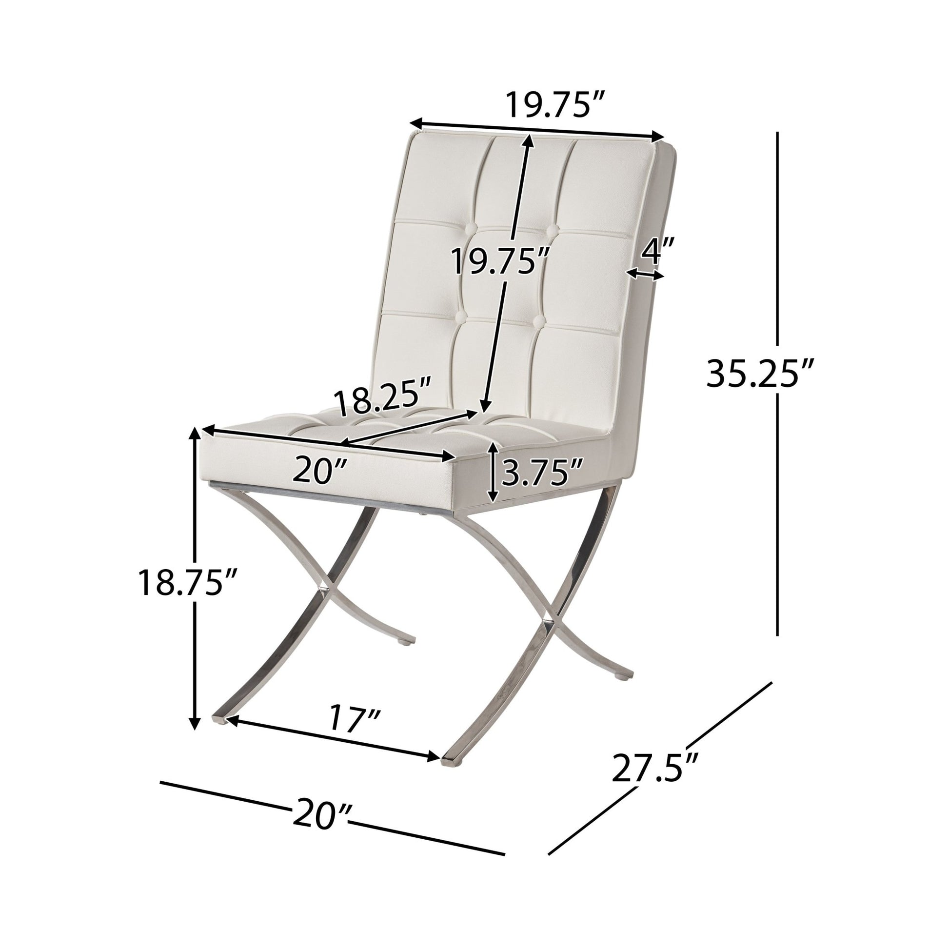PAVILION DINING CHAIR (SET OF 2) - 1st Choice Furniture Direct