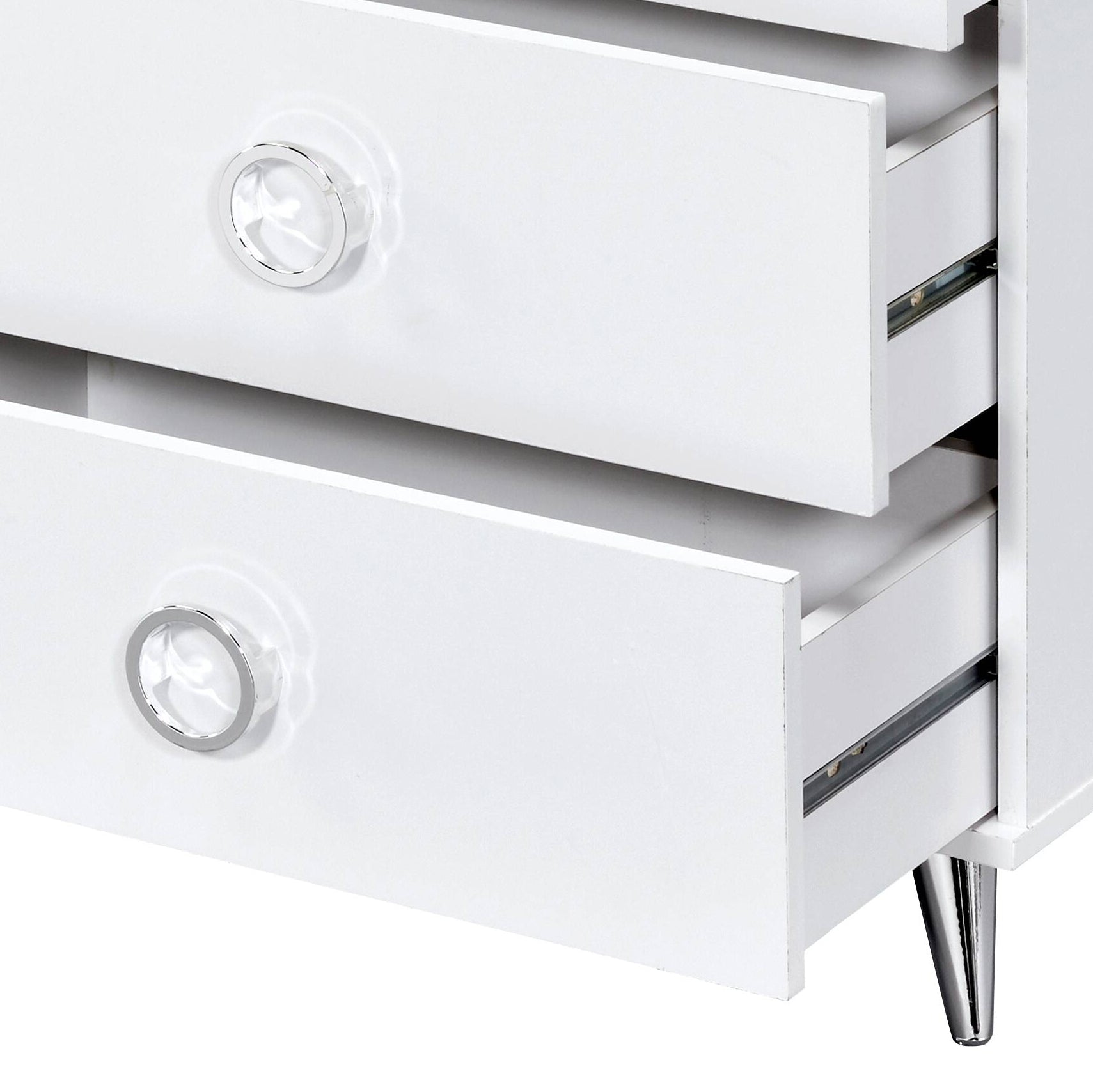 Perse White Finish Dresser - 1st Choice Furniture Direct