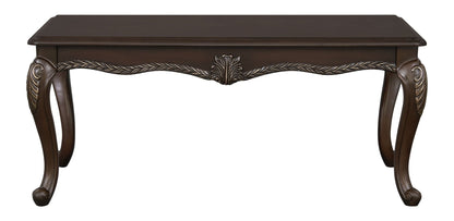 Pierce Cherry Finish Coffee Table - 1st Choice Furniture Direct