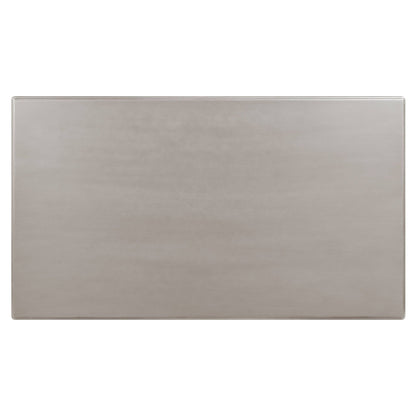 Platinum Silver Coffee Table with Turned Wood Legs - 1st Choice Furniture Direct