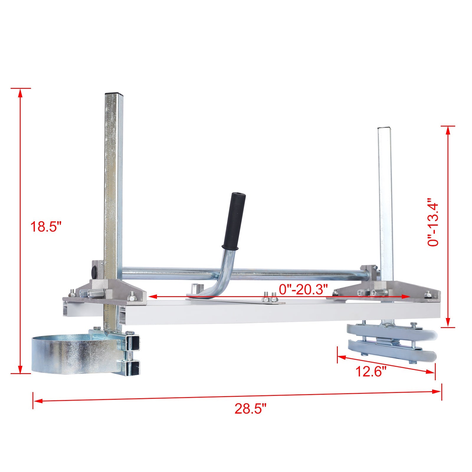 Portable Chainsaw Mill Aluminium Lumber Cutting Guide – Adjustable Chain Saw Mill for 14"–24" Bars - 1st Choice Furniture Direct
