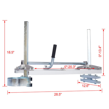 Portable Chainsaw Mill Aluminium Lumber Cutting Guide – Adjustable Chain Saw Mill for 14"–24" Bars - 1st Choice Furniture Direct