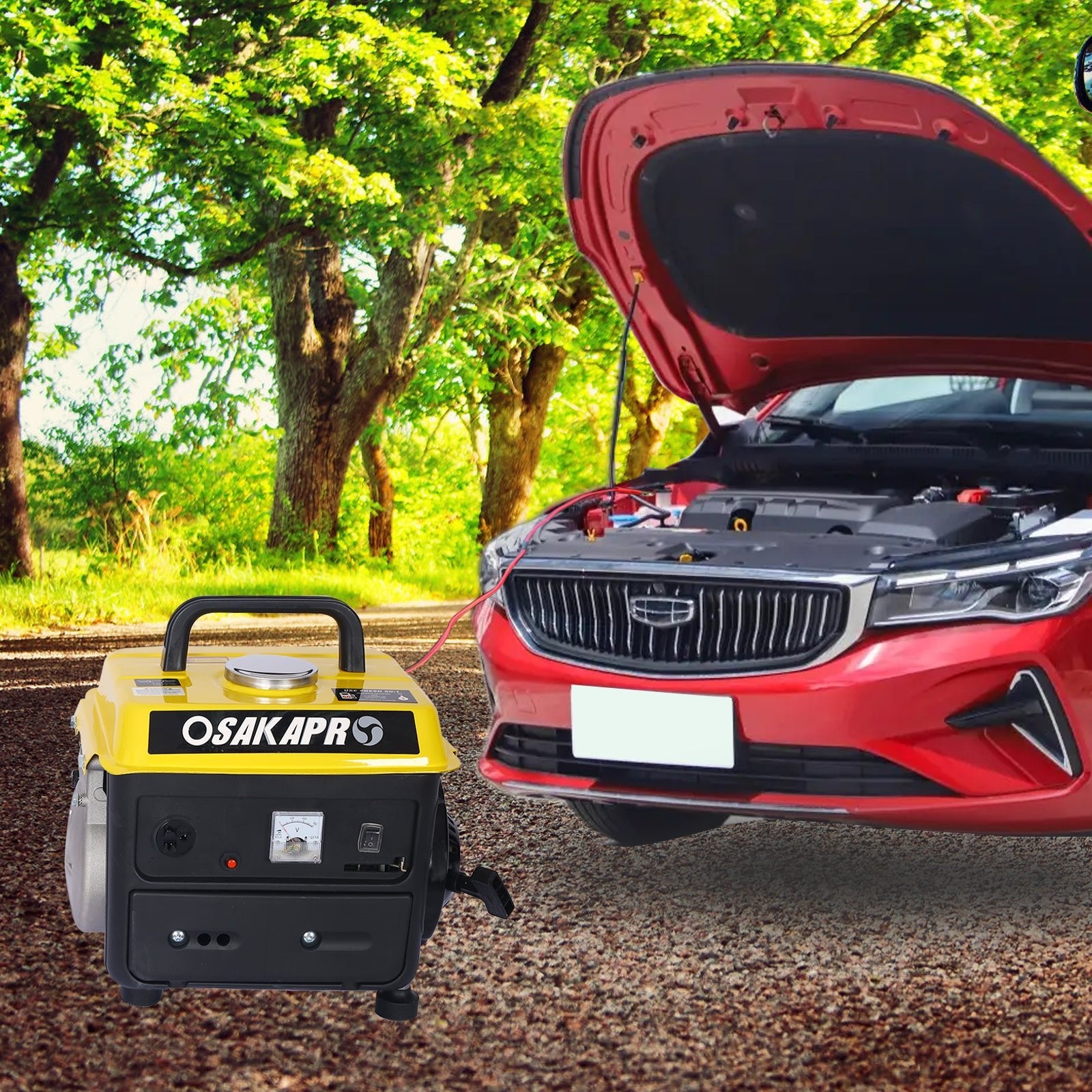 Portable Generator, Outdoor generator Low Noise, Gas Powered Generator,Generators for Home Use - 1st Choice Furniture Direct