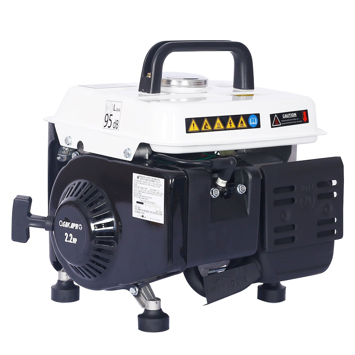 Portable Generator, Outdoor generator Low Noise, Gas Powered Generator,Generators for Home Use EPA Compliant - 1st Choice Furniture Direct