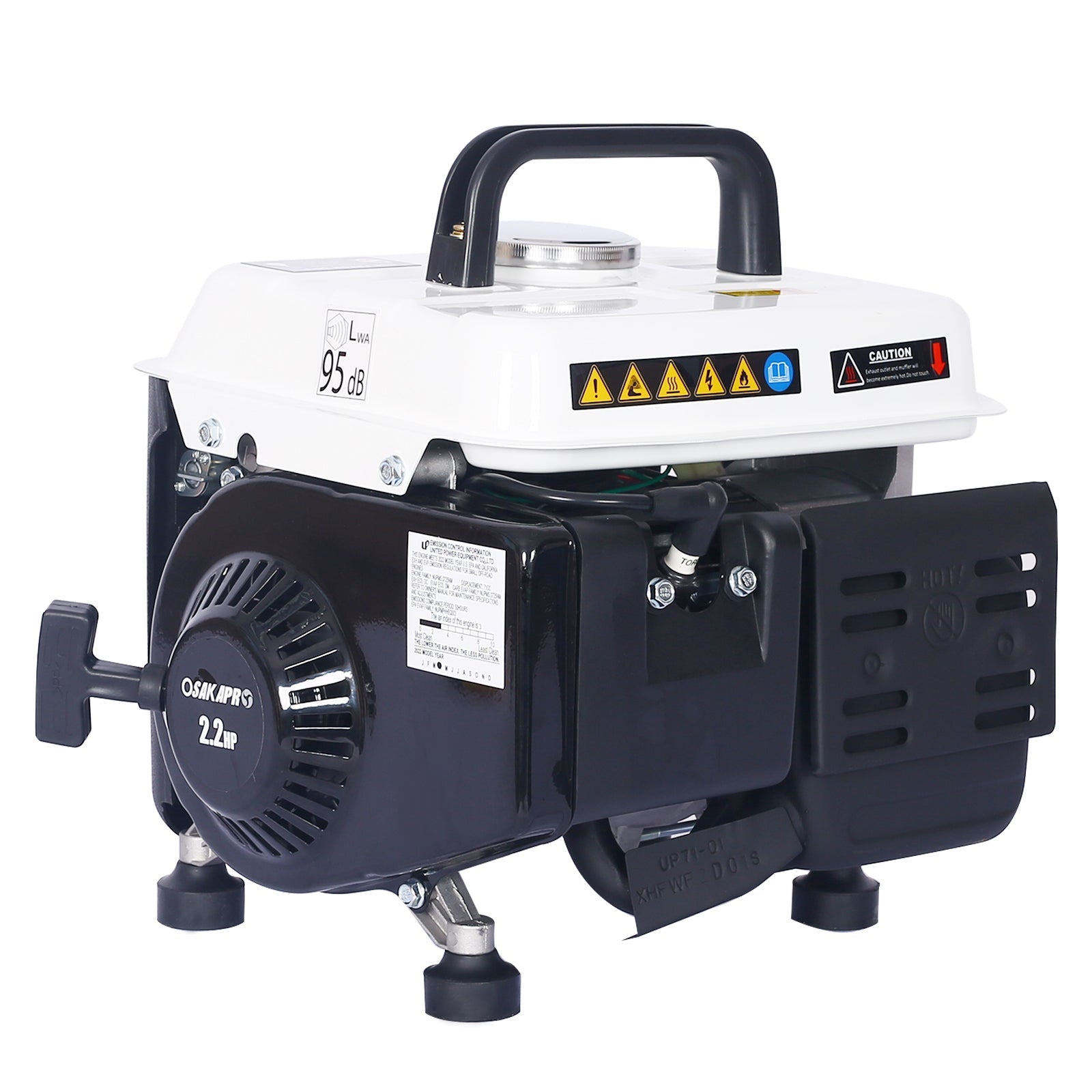 Portable Generator, Outdoor generator Low Noise, Gas Powered Generator,Generators for Home Use EPA Compliant - 1st Choice Furniture Direct