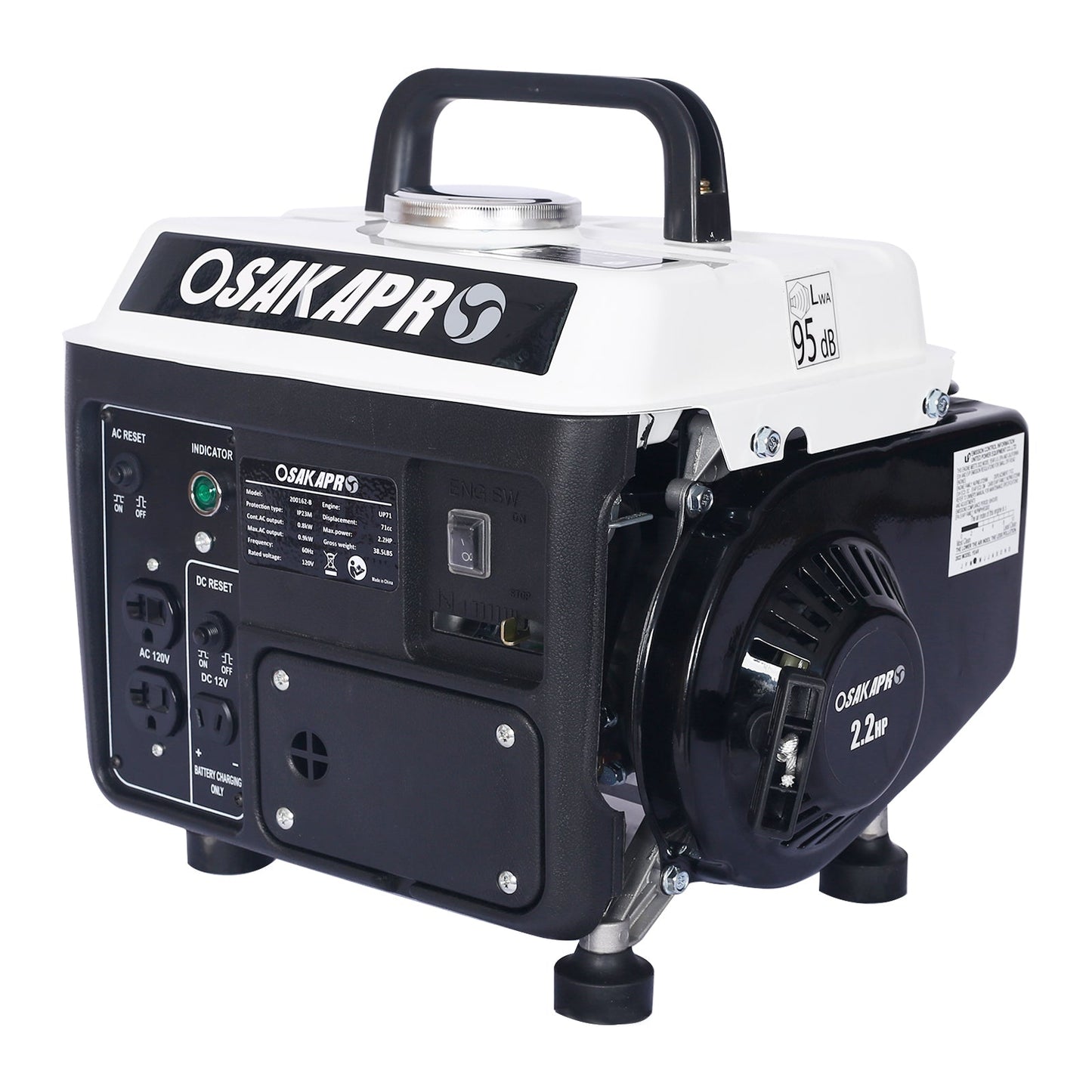 Portable Generator, Outdoor generator Low Noise, Gas Powered Generator,Generators for Home Use EPA Compliant - 1st Choice Furniture Direct
