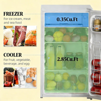 Portable Mechanical Thermostat,Small Refrigerator,Mini Fridge, - 1st Choice Furniture Direct