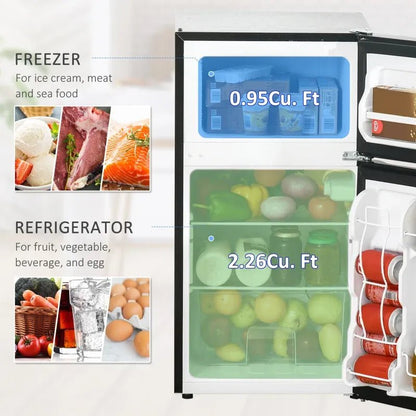 Portable Mini Fridge,Home Office Compact Refrigerator - 1st Choice Furniture Direct