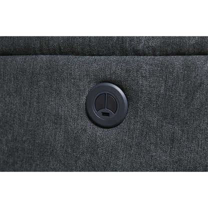 Power Recliner Chair Fabric – Dark Gray Electric Recliner with High Back Support - 1st Choice Furniture Direct