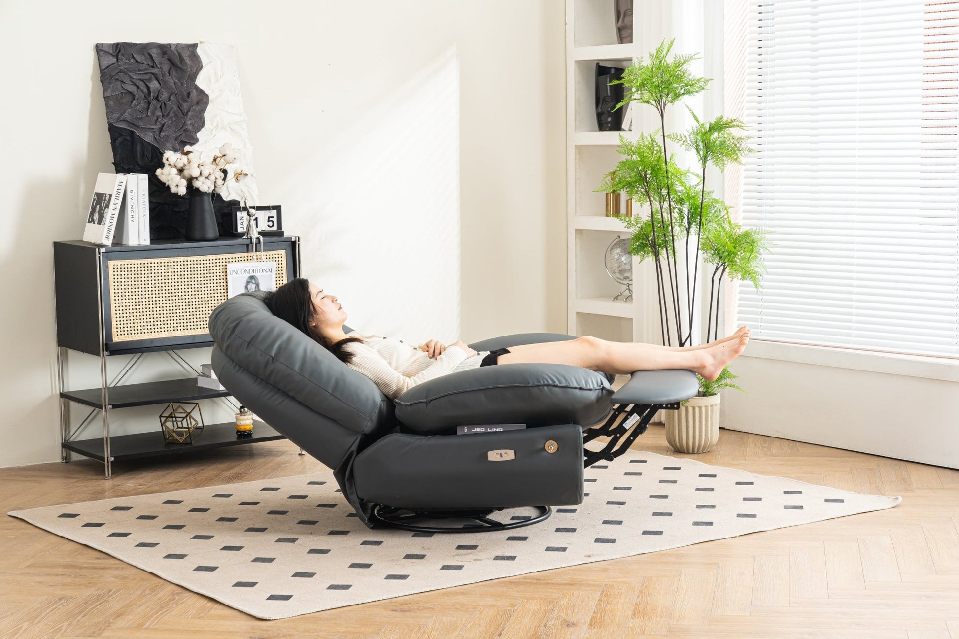 Power Recliner Swivel Glider USB Charger With Bluetooth Music Player Different Function Sleep Working Game and Leisure Model - 1st Choice Furniture Direct
