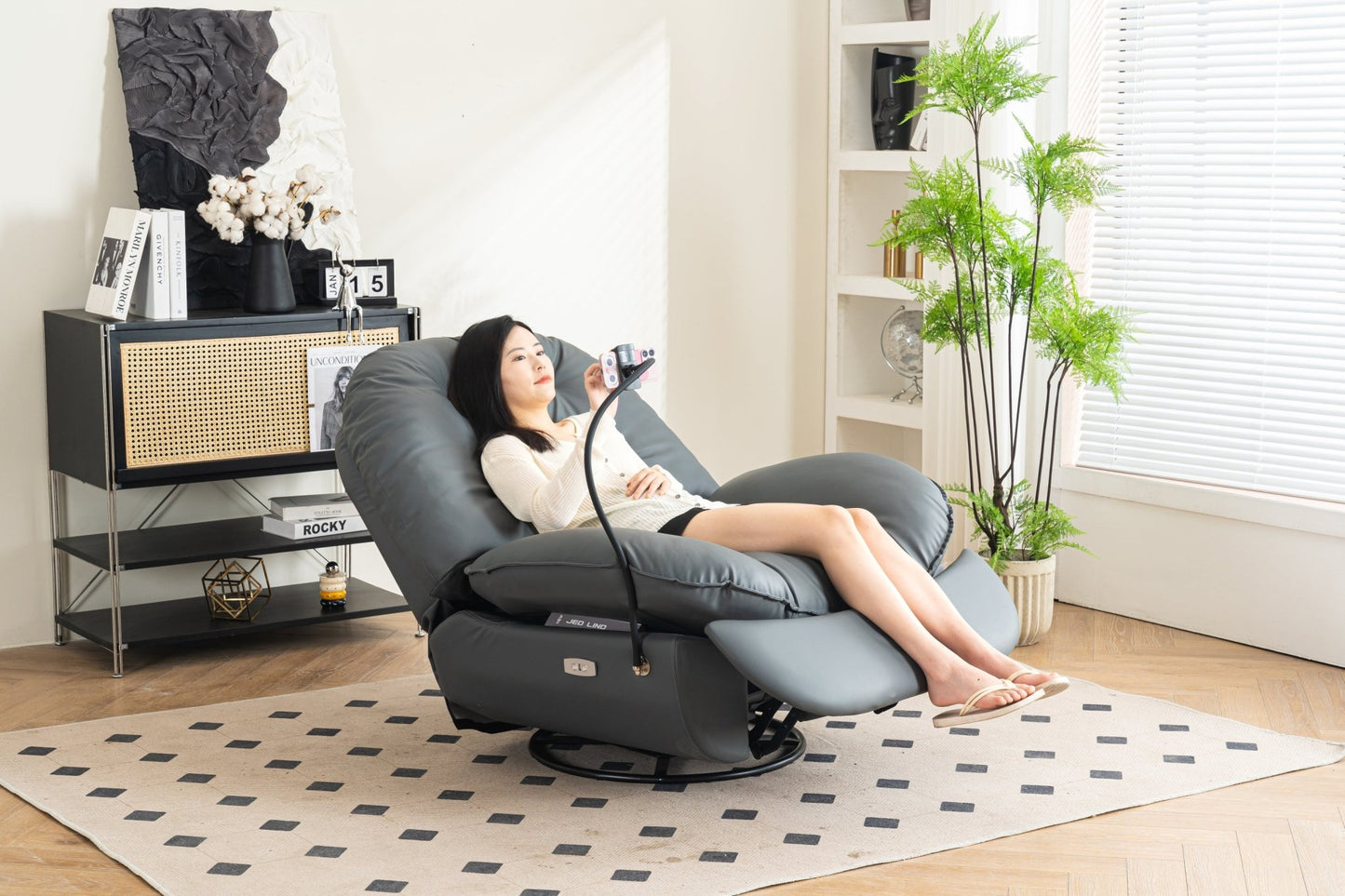 Power Recliner Swivel Glider USB Charger With Bluetooth Music Player Different Function Sleep Working Game and Leisure Model - 1st Choice Furniture Direct