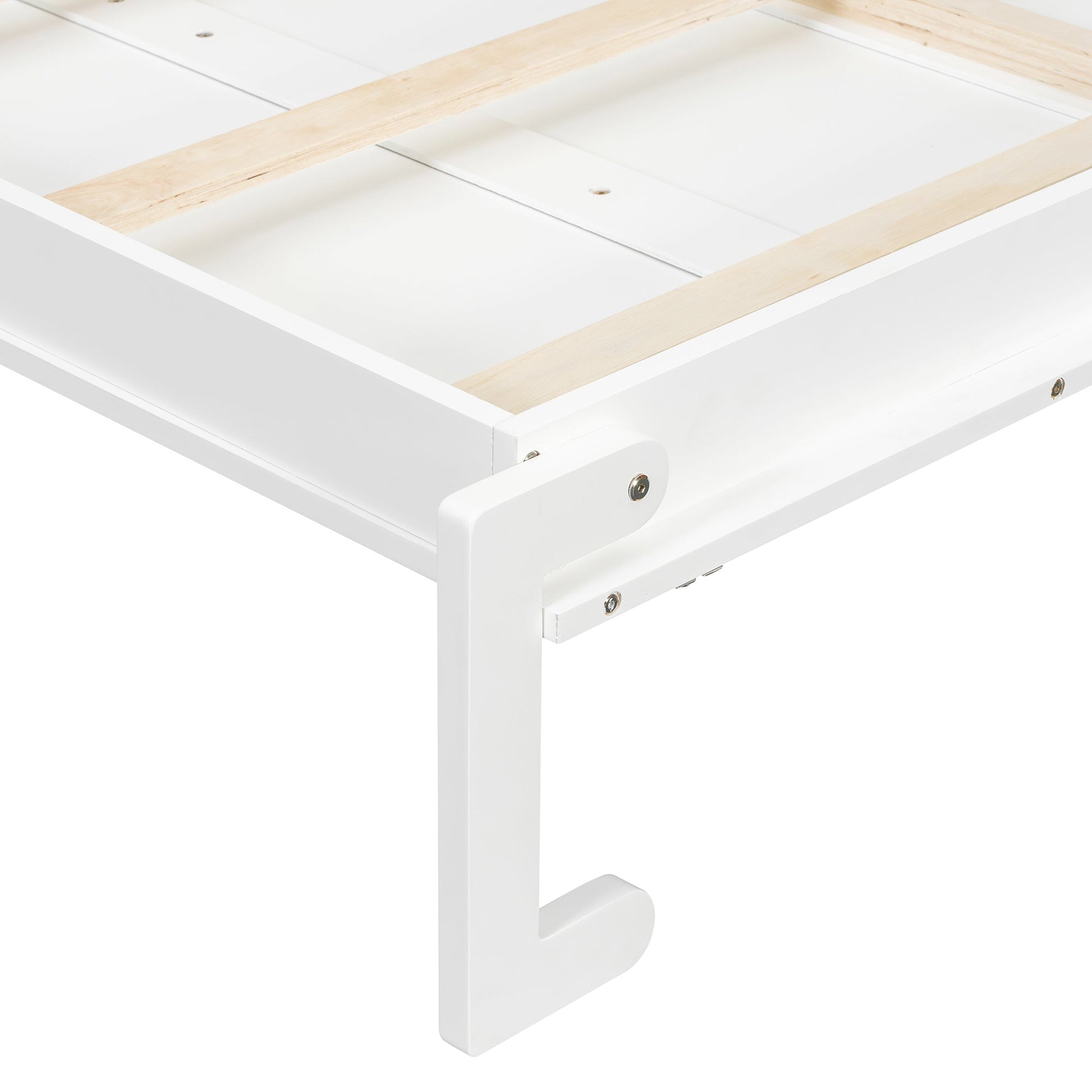 Queen Murphy Bed Cabinet with Storage | Space Saving Wall Bed in White - 1st Choice Furniture Direct