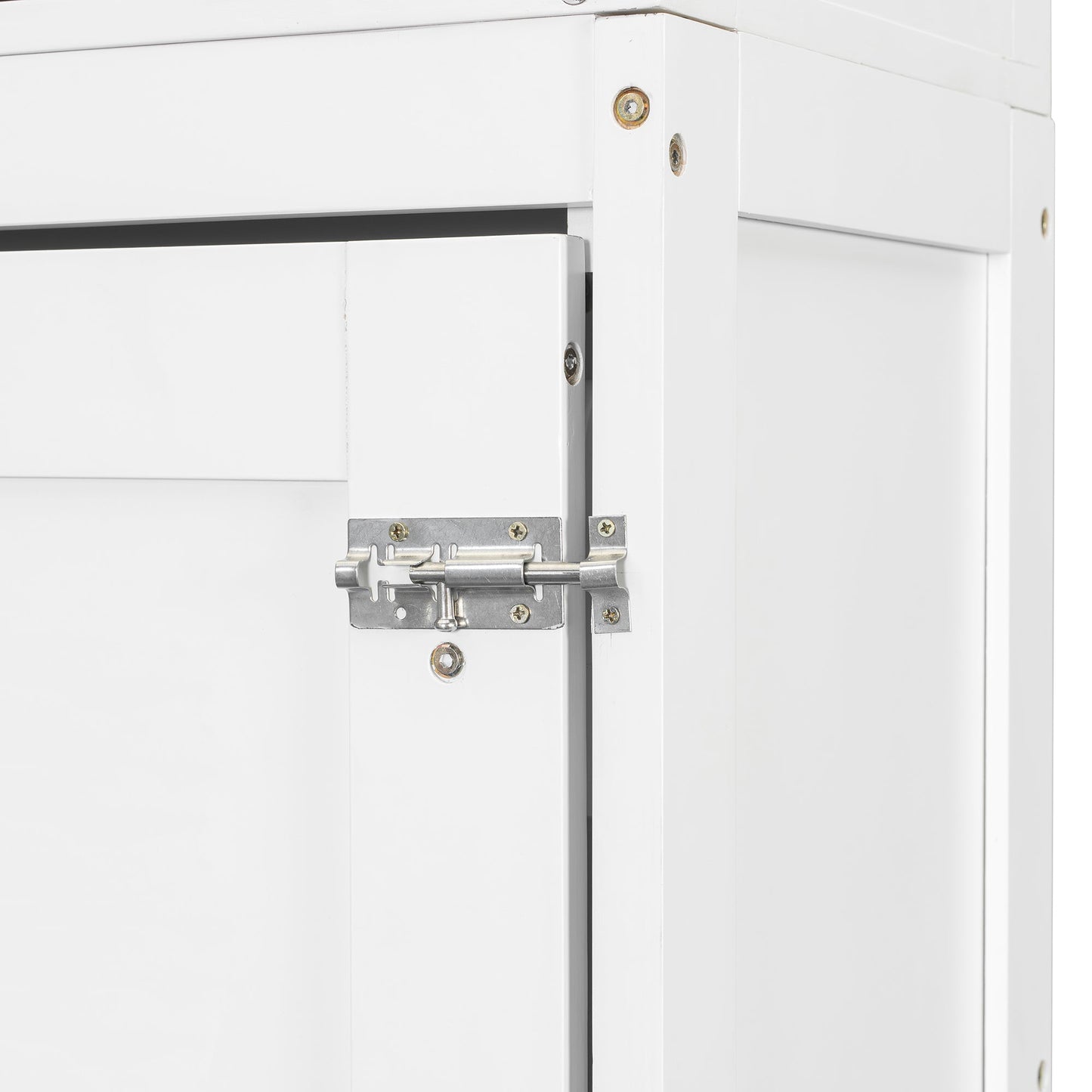 Queen Murphy Bed Cabinet with Storage | Space Saving Wall Bed in White - 1st Choice Furniture Direct