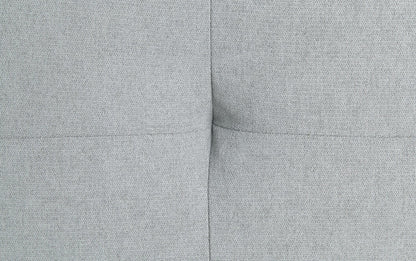 Quenti Gray Melange Velvet Sofa Bed W/Pillow - 1st Choice Furniture Direct