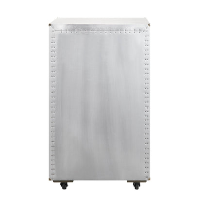Raini Aluminum Wine Cabinet - 1st Choice Furniture Direct
