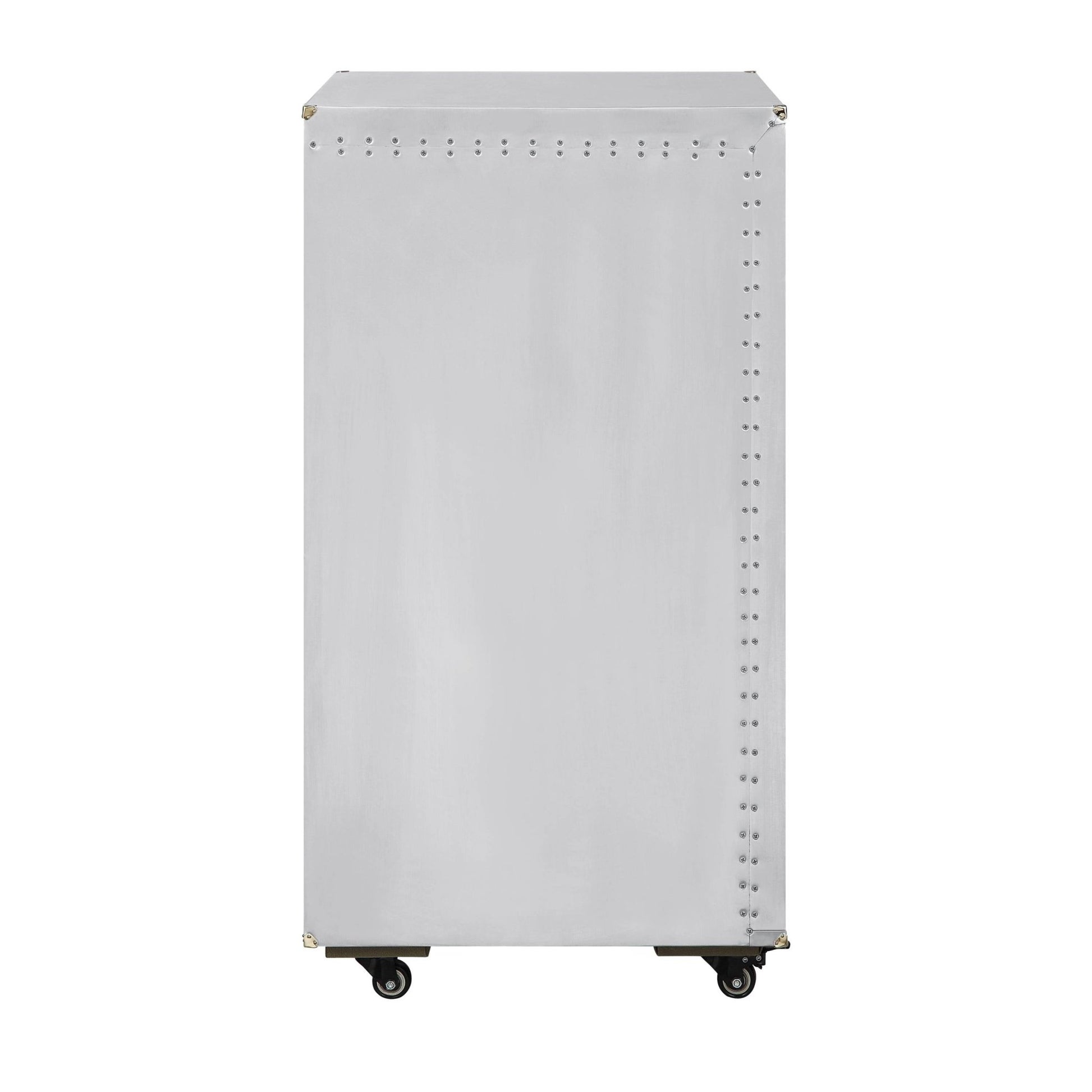 Raini Aluminum Wine Cabinet - 1st Choice Furniture Direct