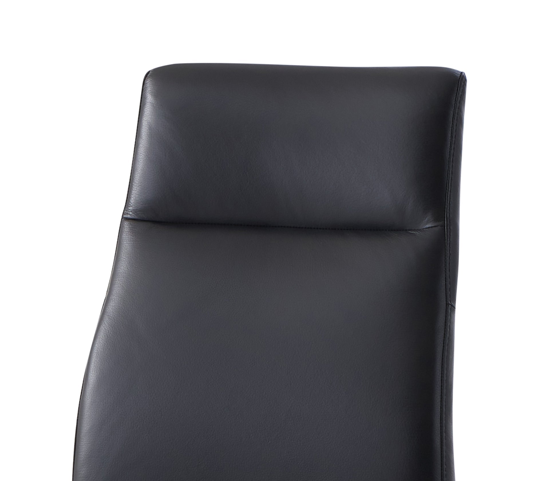 Raquan Black Leather & Walnut Finish Side Chair (Set of 2) - 1st Choice Furniture Direct