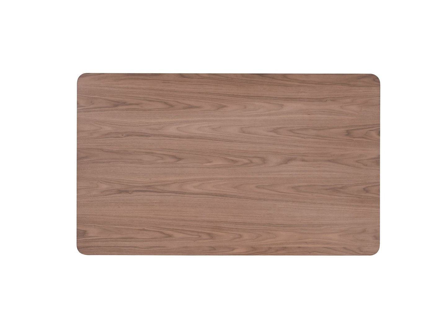 Rebi Walnut & Black Finish Dining Table - 1st Choice Furniture Direct