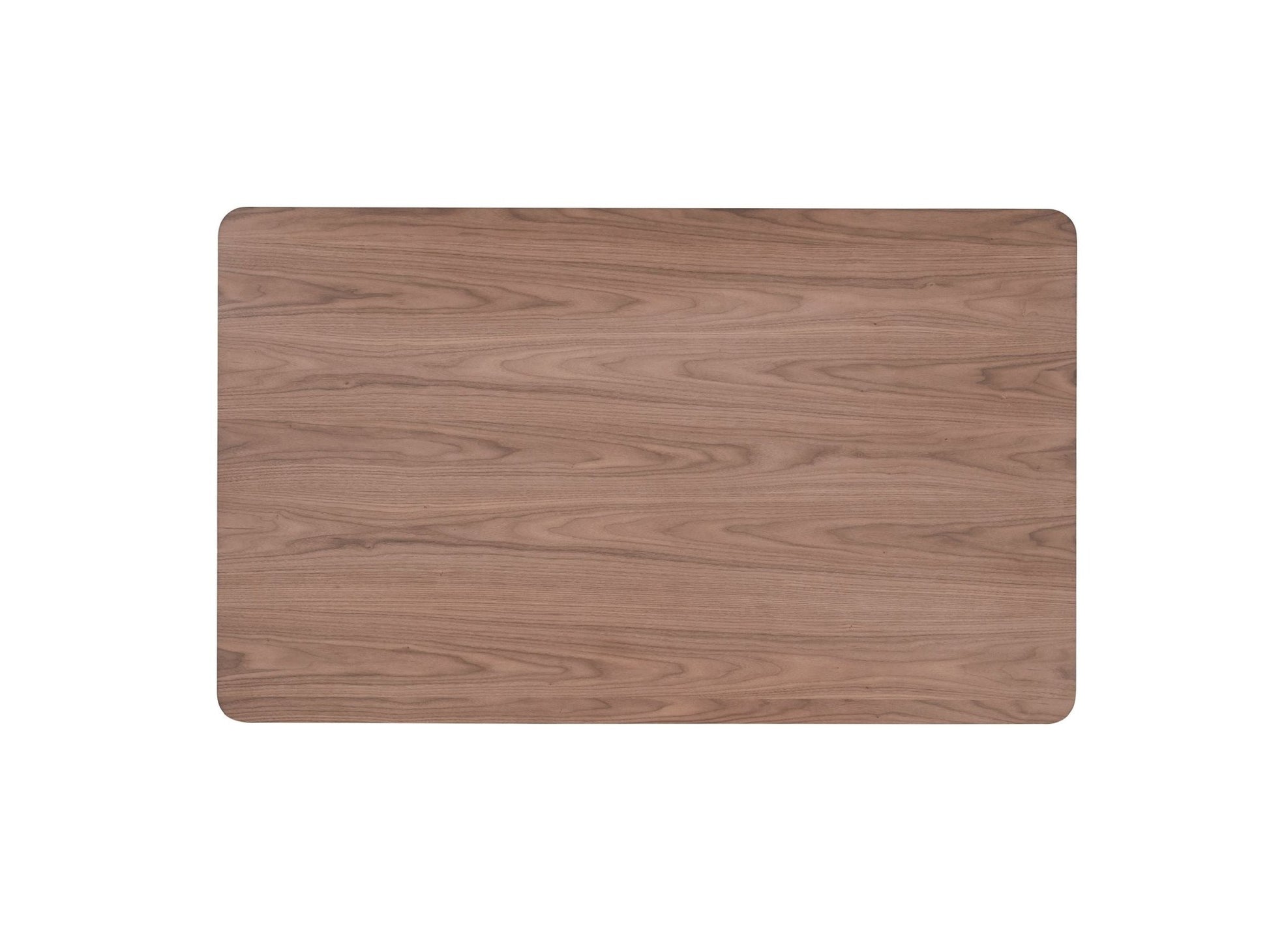 Rebi Walnut & Black Finish Dining Table - 1st Choice Furniture Direct