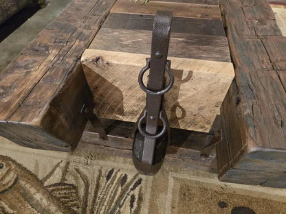 Reclaimed Barnwood Box Wagon Coffee Table – Amish Handcrafted Rustic Farmhouse Living Room Centerpiece - 1st Choice Furniture Direct