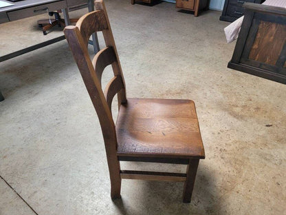 Reclaimed Barnwood Dining Table Set – Amish Oak Table with Chairs & Bench - 1st Choice Furniture Direct