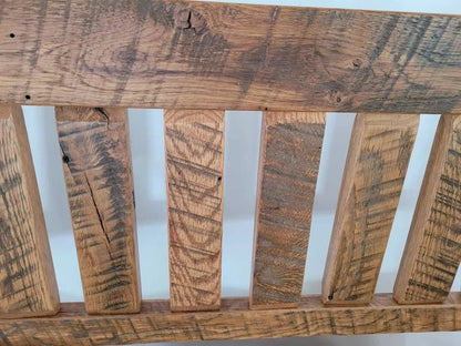 Reclaimed Barnwood Storage Bench | Rustic Entryway Bench with Lift - Top Storage (Made in USA) - 1st Choice Furniture Direct