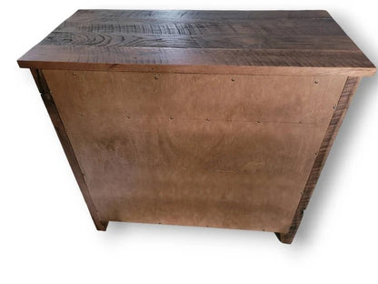Reclaimed Oak Barnwood Buffet Cabinet with Drawers & Doors - 1st Choice Furniture Direct