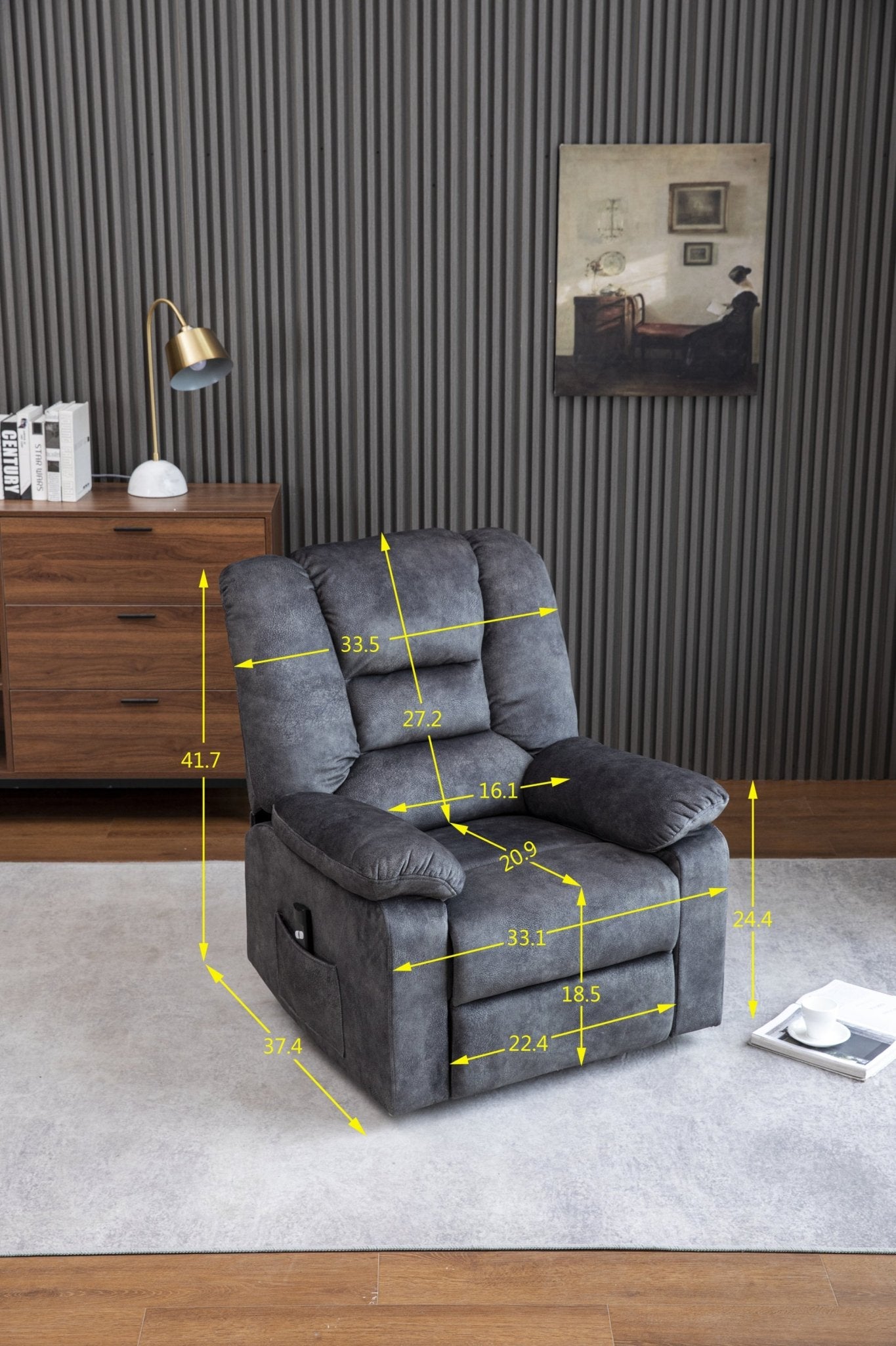Recliners Lift Chair Relax Sofa Chair Livingroom Furniture Living Room Power Electric Reclining for Elderly - 1st Choice Furniture Direct