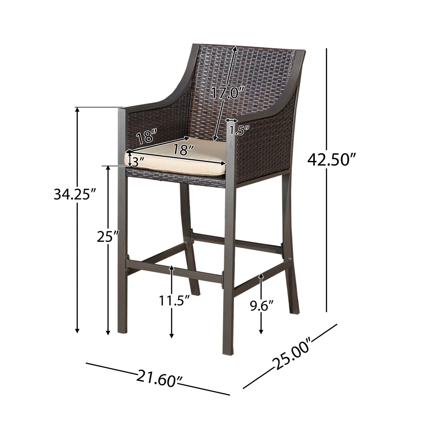 RIGA BAR STOOL - 1st Choice Furniture Direct