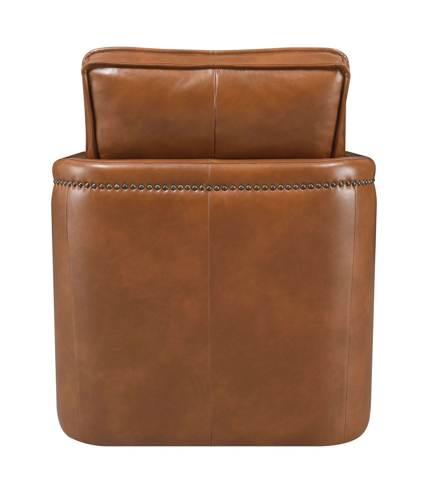 Rocha Brown Leather Aire Swivel Chair W/Glider - 1st Choice Furniture Direct