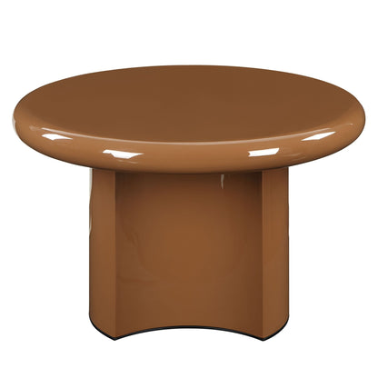 Ronald Brown High Gloss End Table - 1st Choice Furniture Direct