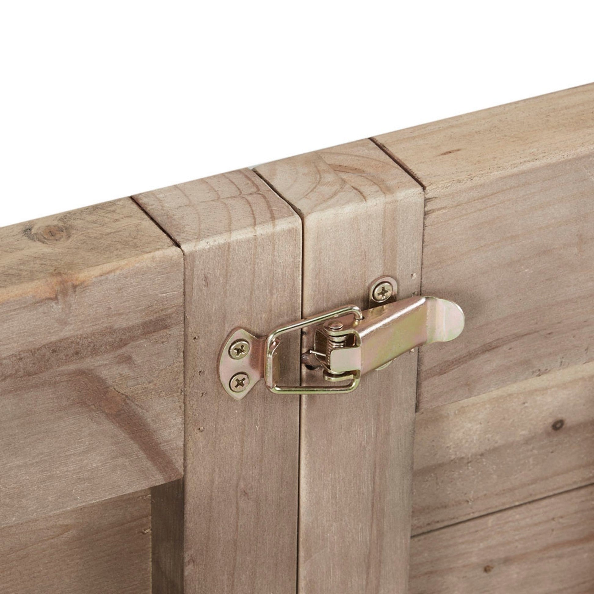 Rustic Dining Table with Metal Support in Natural Pine Wood Finish, 72 x 36 inches - 1st Choice Furniture Direct