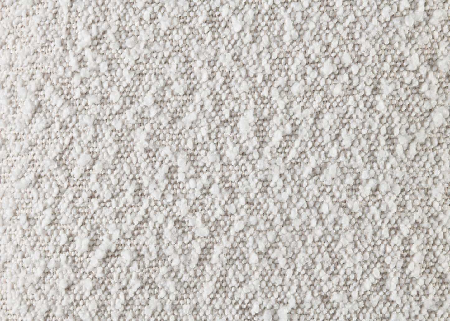 Sandro White Boucle & Walnut Finish EK Bed - 1st Choice Furniture Direct